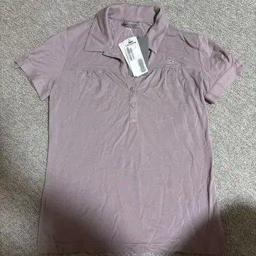 LACOSTE 연보라 피케 셔츠 M 사이즈