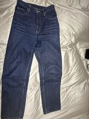 blkby Jeans 다크 블루 스트레이트 데님