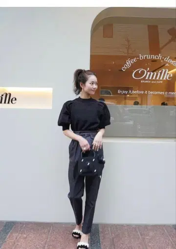 heyon 캐럿 팬츠 / 데님 s 사이즈