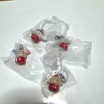 산리오 딸기 메지루시 액세서리 시나몬 우사하나 푸딩