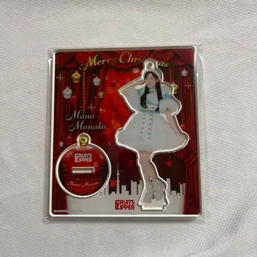 마나카 마나 FRUITS ZIPPER 아크릴 스탠드 크리스마스