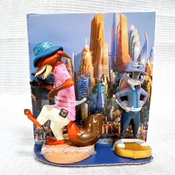 zootopia2 주토피아 피규어 세트 닉 주디 피규어