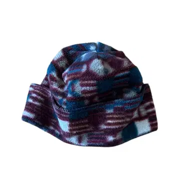 울리치 플리스 올 패턴 비니 니트 모자