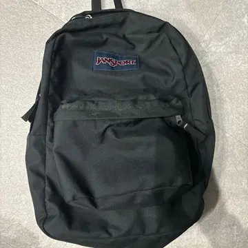 JANSPORT 블랙 백팩