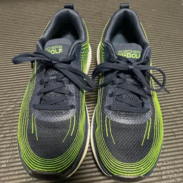 SKECHERS 골프화 네이비/그린 27cm