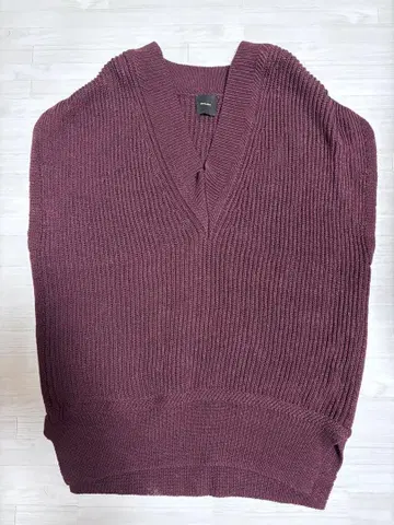 스픽 앤 스팬 로우 게이지 베스트 니트 베스트