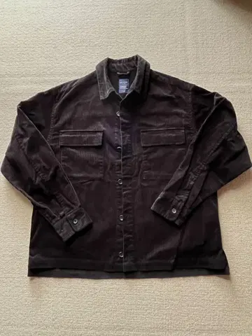 BACK NUMBER 코듀로이 자켓 L 블랙