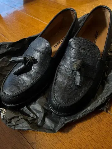 시더 크레스트 남성용 로퍼 천연 가죽