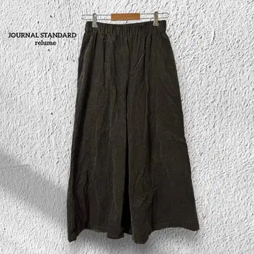 저널 스탠다드 레리움 [36] 와이드 코듀로이 가우초 팬츠