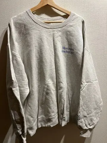 Mersedes Anchor Inc. 크루 스웨트 XL 사이즈