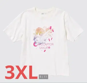 UNIQLO 카드캡터 사쿠라 UT 3XL 사이즈