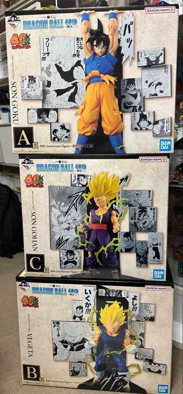 드래곤볼 제일복권 피규어 a.b.c상