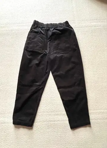 BACK NUMBER 코듀로이 팬츠 L 블랙