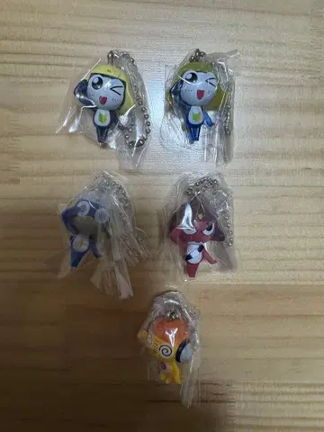 개구리 중사 케로로 구미 참 타마마 쿠루루 기로로 도로로