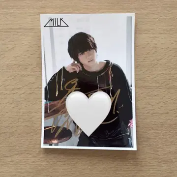 M!LK 야마나카 유타로 10번째 사인 포함 브로마이드