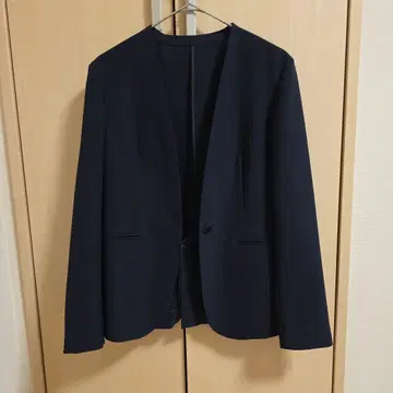 23구 네이비 노카라 자켓 사이즈 36