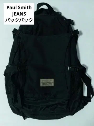 [ 하자품 ] Paul Smith JEANS 블랙 백팩