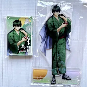 히지카타 토시로 은혼 진선조 아크릴 스탠드 블록 꽃놀이 화복 2종 세트