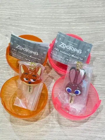 주토피아 아이스캔디 참 닉 주디 가챠