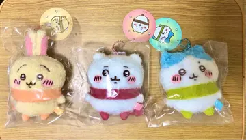 새상품 치이카와 (먼작귀) 따뜻한 옷차림 마스코트 세트