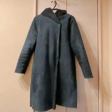 어반 리서치 Sence Of Place 후드 스웨이드 보아 코트