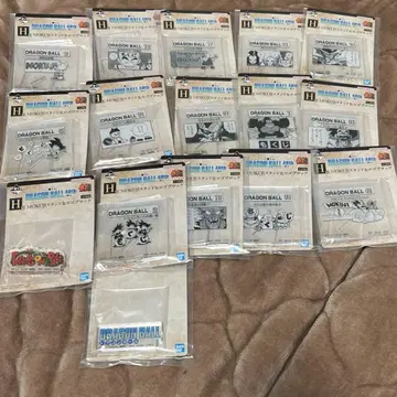 제일복권 드래곤볼 H상 MOKUJI 스탠드 & 로고 블록 세미 컴프