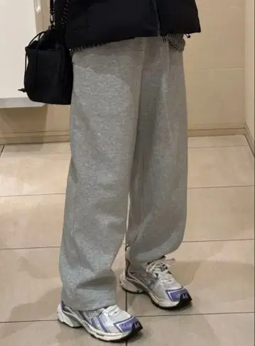 유니클로C 스웨트 팬츠 스터드 M