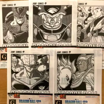 제일복권 드래곤볼 40주년 G상 클리어 파일 5종 세트