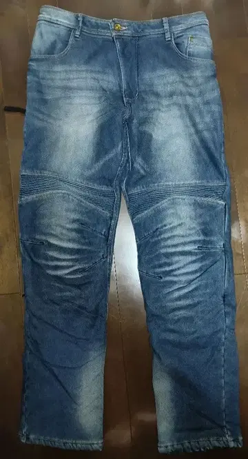 WORKMAN 보아 안감 데님 팬츠 다크 블루