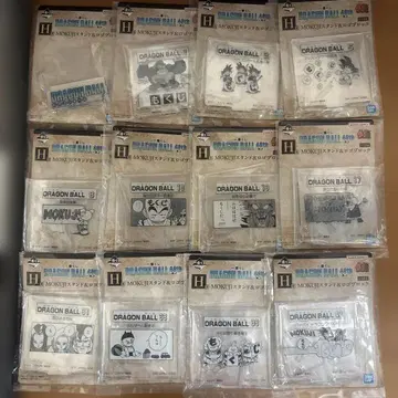 드래곤볼 40주년 제일복권 H상 로고 블록 12종