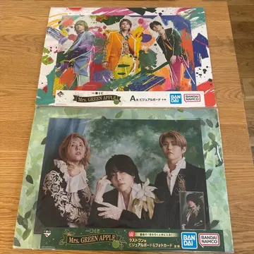 Mrs. GREEN APPLE 비주얼 보드 2장 세트