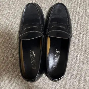 HARUTA 블랙 로퍼