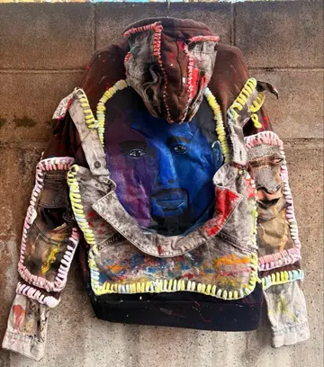 Handmade remake 유니크한 핸드메이드 리메이크 후드티