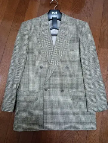 네이비 블레이저 수트 더블 버튼