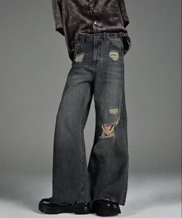 ADRER 플레어 데님