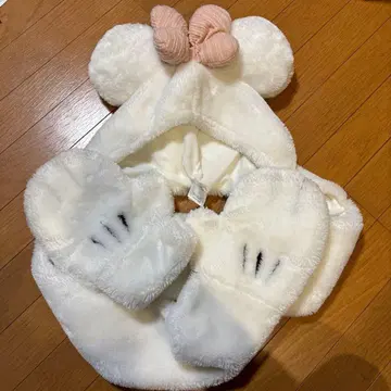 디즈니 복슬복슬 겨울 모자