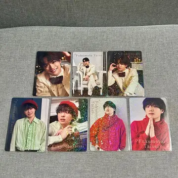 후쿠모토 타이세이 크리스마스 트레이딩 카드 컴플리트