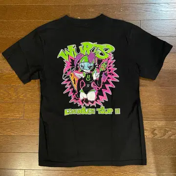 WurtS 백 프린트 T셔츠