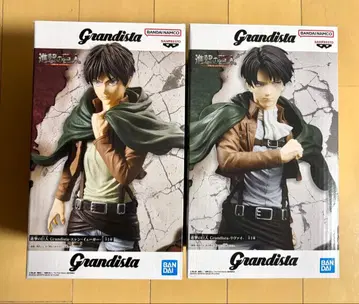 [ 미개봉품 ] Grandista 진격의 거인 엘렌 예거 & 리바이