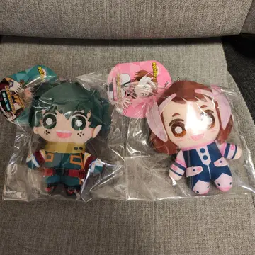 나의 히어로 아카데미아 봉제 인형 세트 chibi 봉제 인형 마스코트