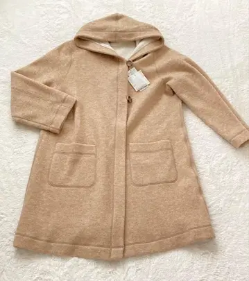 로즈 티아라 카멜 니트 코트 사이즈 46