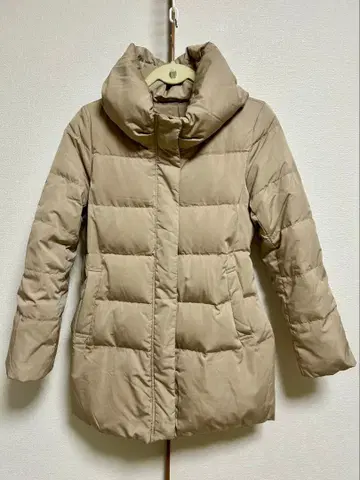 미들 기장 다운 코트