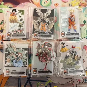 드래곤볼 제일복권 F상 아크릴 스탠드 6종류