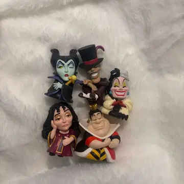 디즈니 빌런 어깨 쿵 피규어 5체 세트