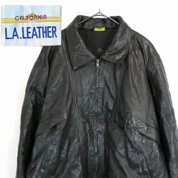 CALIFORNIA L.A.LEATHER 가죽 자켓 아메카지 블랙