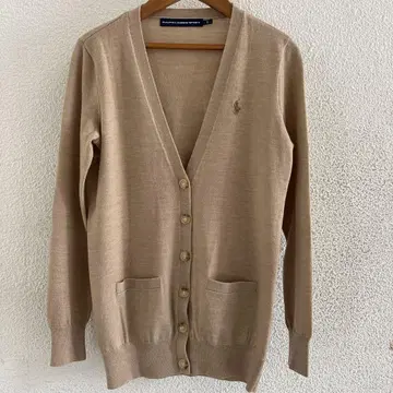 랄프 로렌 스포츠 가디건 베이지