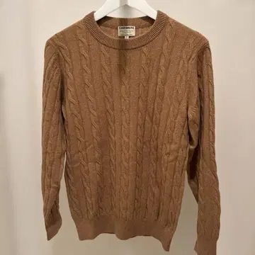 BEAUTY & YOUTH 캐시미어 니트 스웨터 S 사이즈 브라운