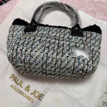 새상품 폴앤조 액세서리 와 와 트위드 백 집시 블랙 정가 7920