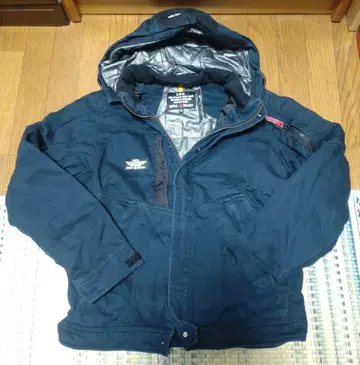 BURTLE 방한 점퍼 사이즈 XL 네이비