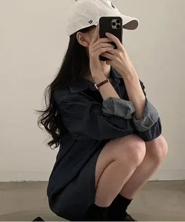 5 원피스 데일리 포켓 데님 원피스